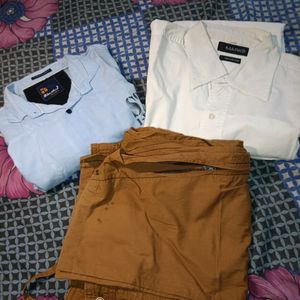 Combo Of 3 ( 2 Shirt,1pant )