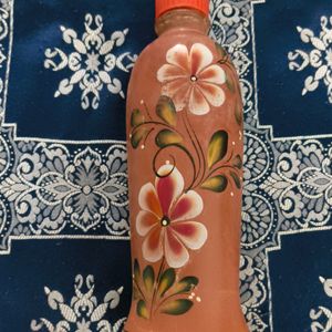 Clay Water Bottle 1 Ltr (Terracotta)