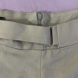 Grey High waist korean shorts