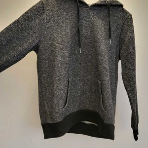 Grey Striaght Hoodie