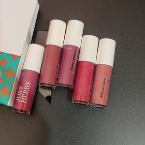 Just herbs 5 Mini Liquid Lipstick