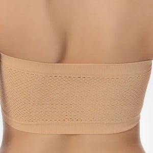 Strappless Strechable Comfortable Bra Free Size