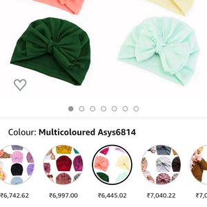 Turban Caps For Girls Starting From Newborn Baby