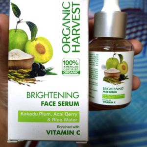 Organic Harvest Brightening Face Serum