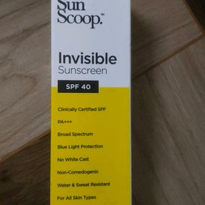 SunScoop Fluid Body Sunscreen | SPF 40 |