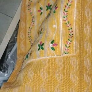 Mustard New Kurti