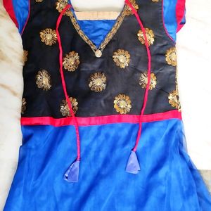 Traditional Wear Gown ( Royal Blue ) 💙