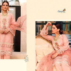 Pakistani Embroidered Chikankari Suit