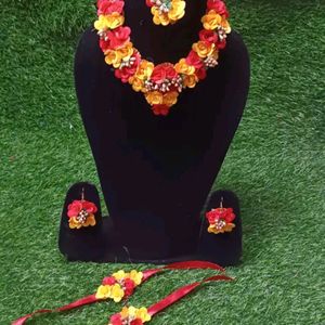 Haldi Flower Set