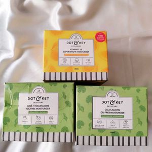 Dot & Key Skincare Moisturiser Combo Pack Of 3