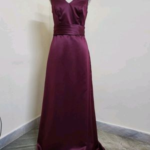 Satin Gown