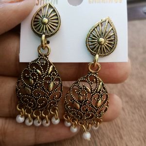 New Golen Earrings