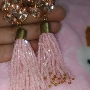 Pink Crystal 💞🩷 beautiful Earings