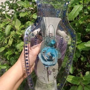 Beautiful Blue Flower Vase