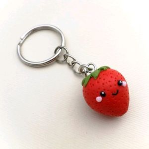 Strawberry Keychain