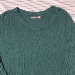 Green Long Sweater