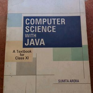 Computer Science With Java For Class 11