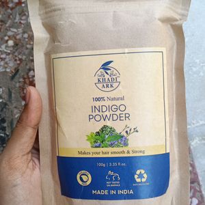 Khadi Indigo Powder for Hair smooth and Strong