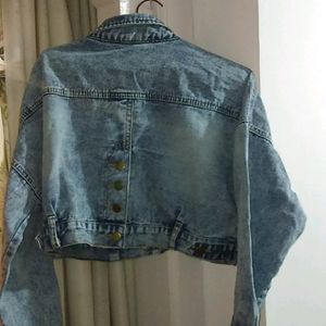 Brand New Urbanic Crop Denim Jacket