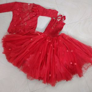 4 To 10 Years Girl Frock