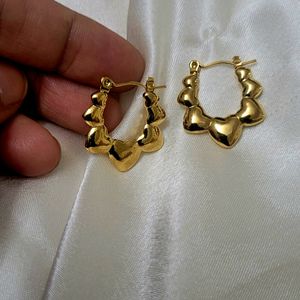 Stainless Steel Hoops U Design