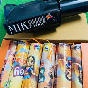 Best Holi Pyro’s Gulal With Gun🧨(Combo) Pack