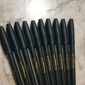 Premium Director Blue Ball Pen Qty 10