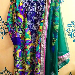 Pakistani Suit💚💜