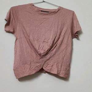 Nude Crop Top For Women