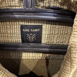 Rare Rabbit Men Textured Shirt