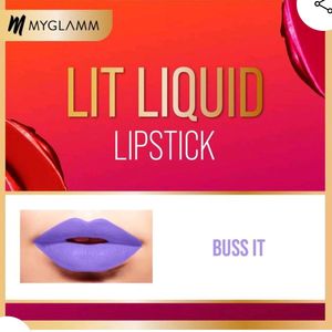 Myglamm LIT Liquid Matt Lipstick - Buss It