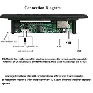 Offer🎉Bluetooth FM USB AUX Card MP3 Module