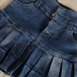 Y2k Denim Skirt