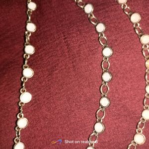 White Moti Necklace