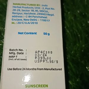 Mamaearth Baby Sunscreen