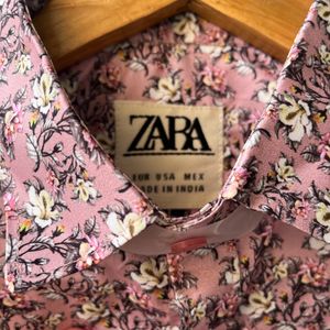 Zara half sleeve shirt