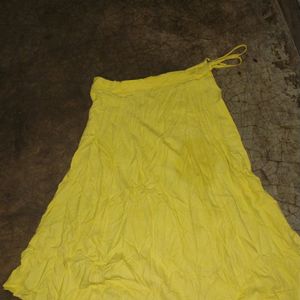 Yellow Saree With