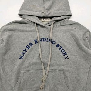 GREY OVERSIZED HOODIE FOR MEN'S AND WOMEN'S