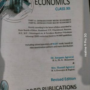 Class 12 Economics