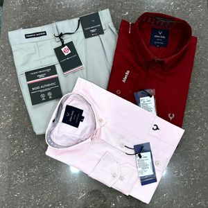 Combo Offer 🔥Two Shirt And One Trouser Set