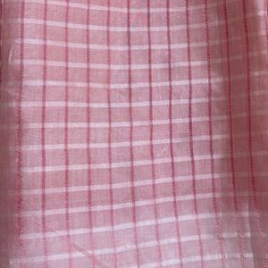 Pink Mirror Work Saree