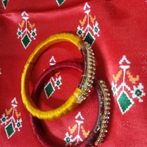 Red And Yellow Bangles