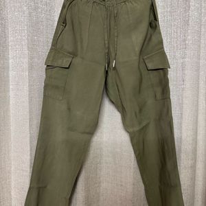 Olive Green Joggers From Red Tape