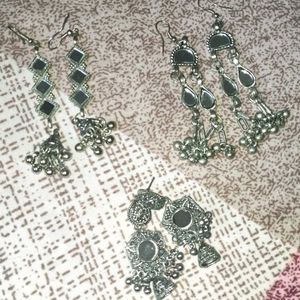 Mirror Ear Rings