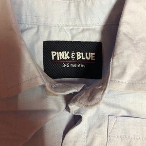 Pink & Blue Brand Baby Shirt