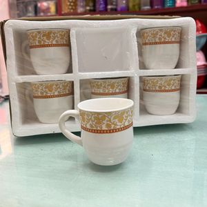 Set Of 6 Tea Cups