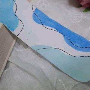 Blue Bookmark