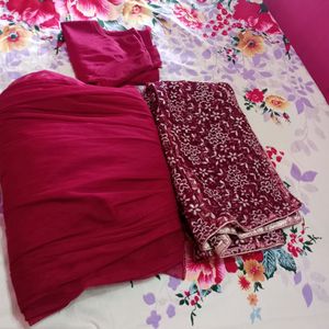 3 Piece Ethenic Wear For Girls