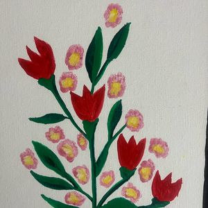 Canvas Painting- Flowers