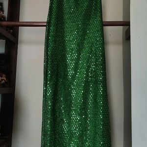 Green Shimmer Dress